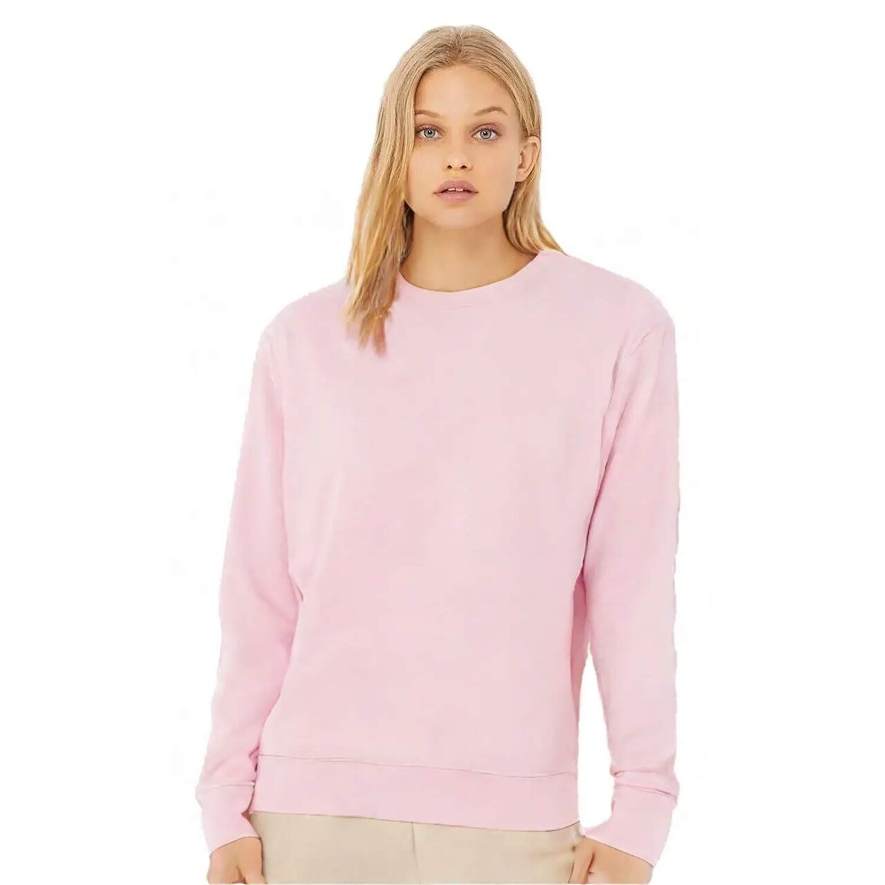 BELLA+CANVAS Sponge Fleece Drop Shoulder Crewneck Sweatshirt for Casual, Streetwear & Layering Wear
